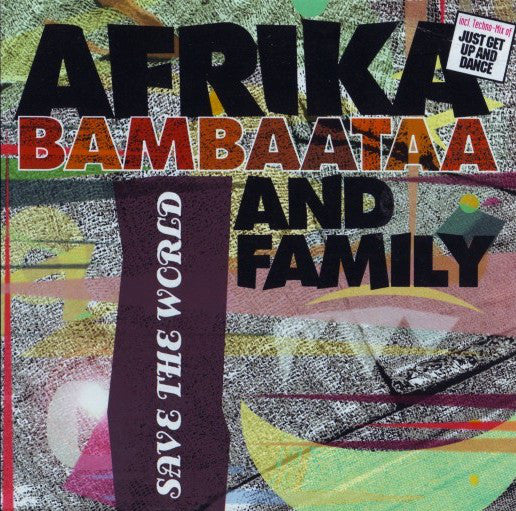 Afrika Bambaataa & F - Save The World - Used Vinyl Record 12"