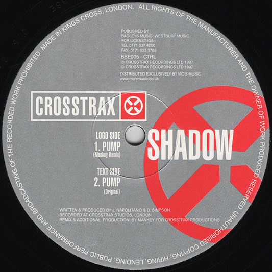 Shadow - Pump - Used Vinyl Record 12"