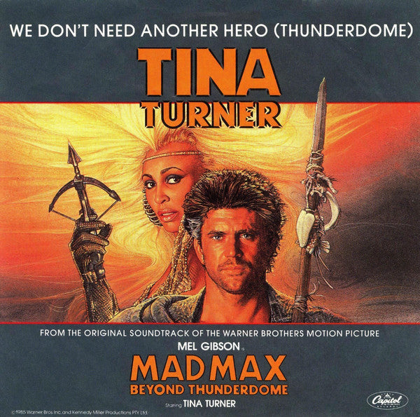 Tina Turner - We Don't Need Another Hero (Thunderdome) - Used Vinyl R
