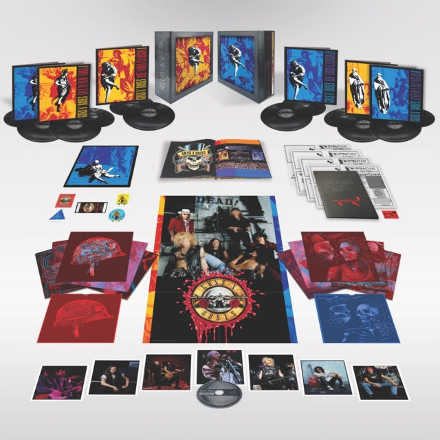 GUNS N ROSES - - Use Your Illusion (Super Deluxe) LTD 12LP + Blu-Ray -