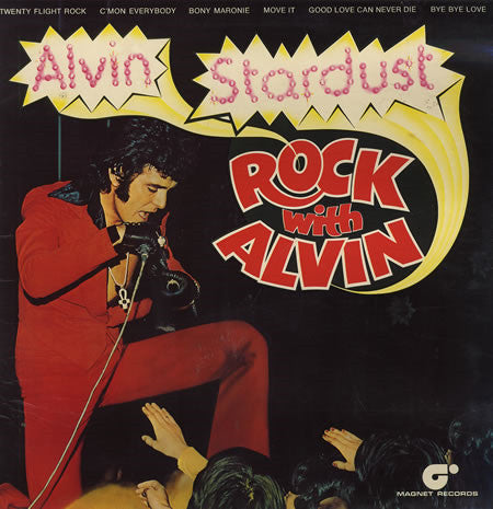Alvin Stardust - Rock With Alvin - Used Vinyl Record