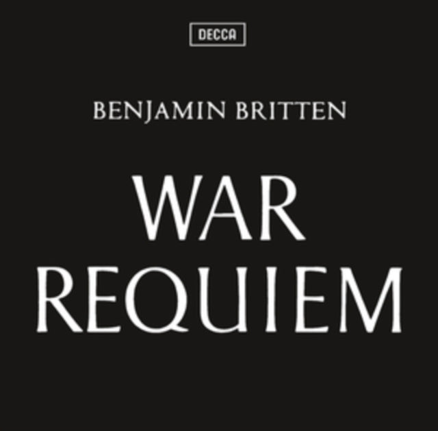 Benjamin Britten Lon - War Requiem - Vinyl Record 3LP