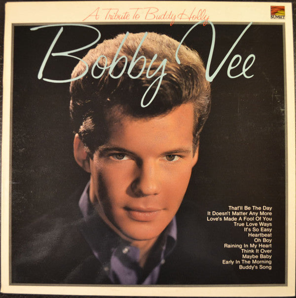 Bobby Vee - A Tribute To Buddy Holly - Used Vinyl Record
