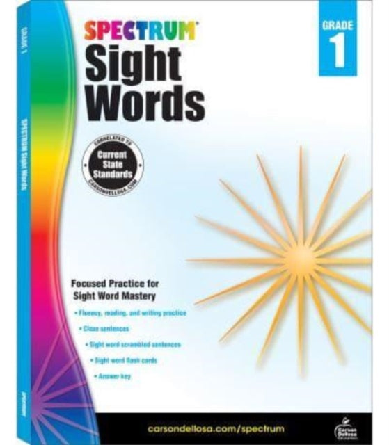 Spectrum - Sight Words Grade 1 - Paperback