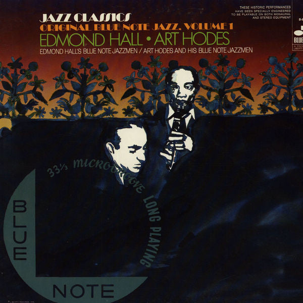 Edmond Hall - Original Blue Note Jazz. Volume 1 - Used Vinyl Record