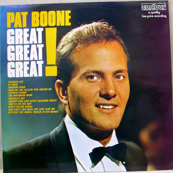 Pat Boone - Great! Great! Great! - Used Vinyl Record