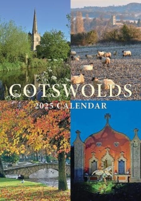 Cotswolds A5 Calendar 2025 - New Calendar