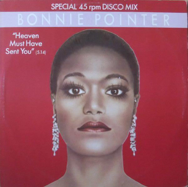 Bonnie Pointer - Heaven Must Have Sent You - Used Vinyl Record 12"