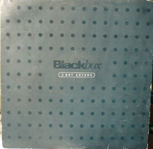 Black Box - Not Anyone - Used Vinyl Record 12"