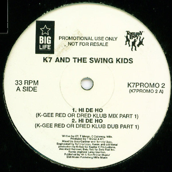 K7 - Hi De Ho - Used Vinyl Record 12"