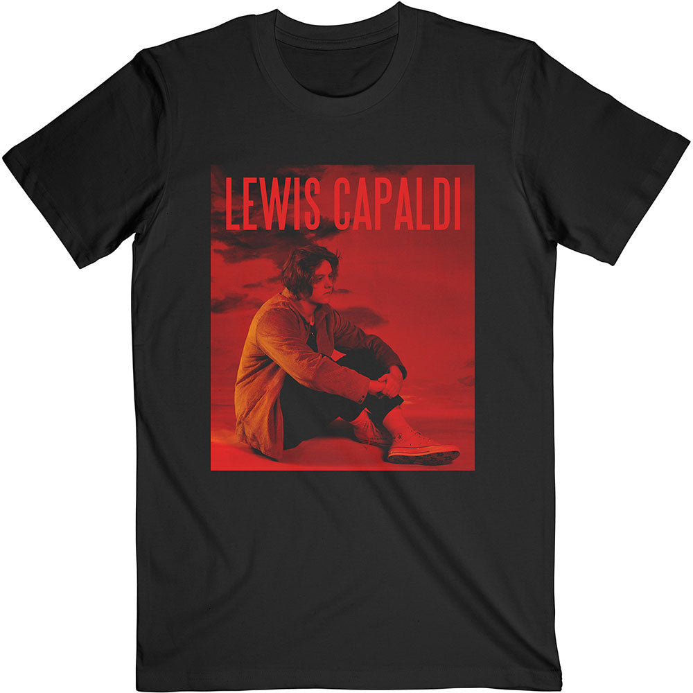 Lewis Capaldi - tshirt - Unisex - Short Sleeves - Large