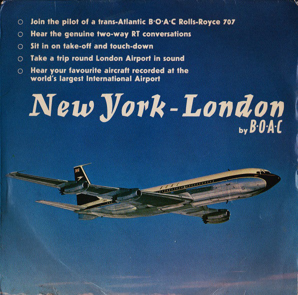 Dick Swettenham - New York - London By B.O.A.C - Used Vinyl Record 7"