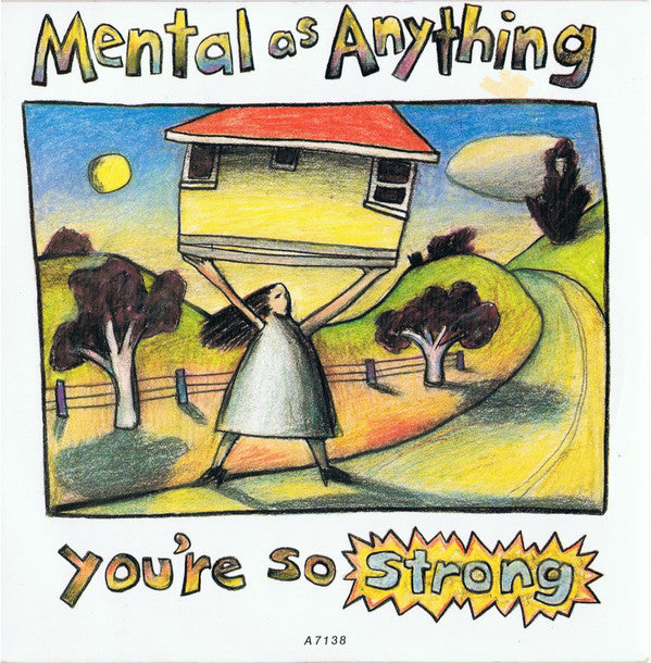 Mental As Anything - You're So Strong - Used Vinyl Record 7"