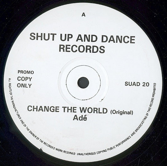 Ade - Change The World - Used Vinyl Record 12"