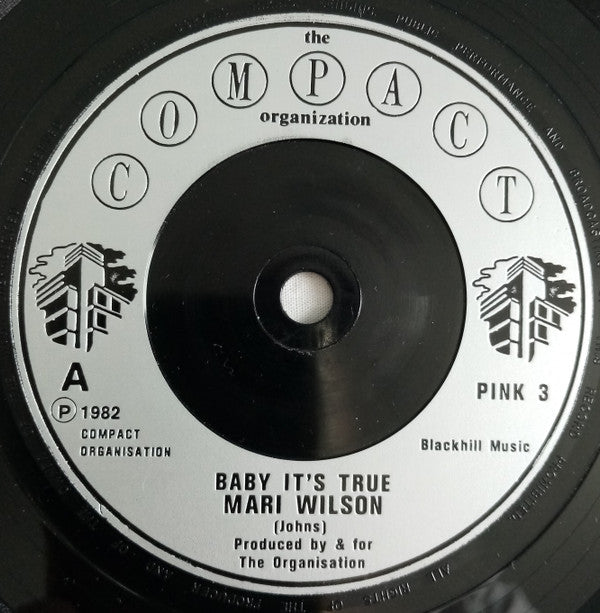 Mari Wilson - Baby It's True - Used Vinyl Record 7"