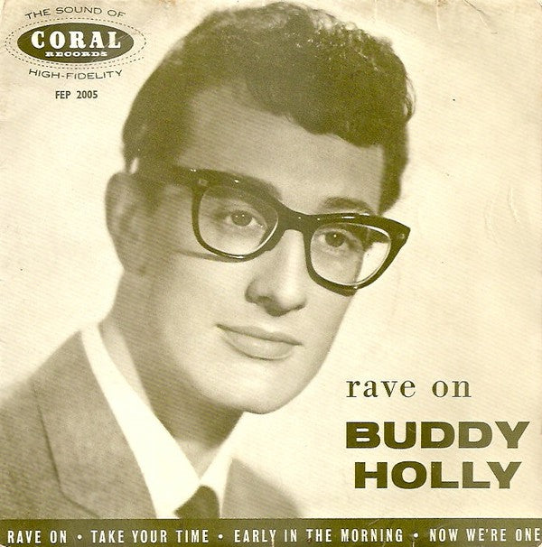 Buddy Holly - Rave On - Used Vinyl Record 7"