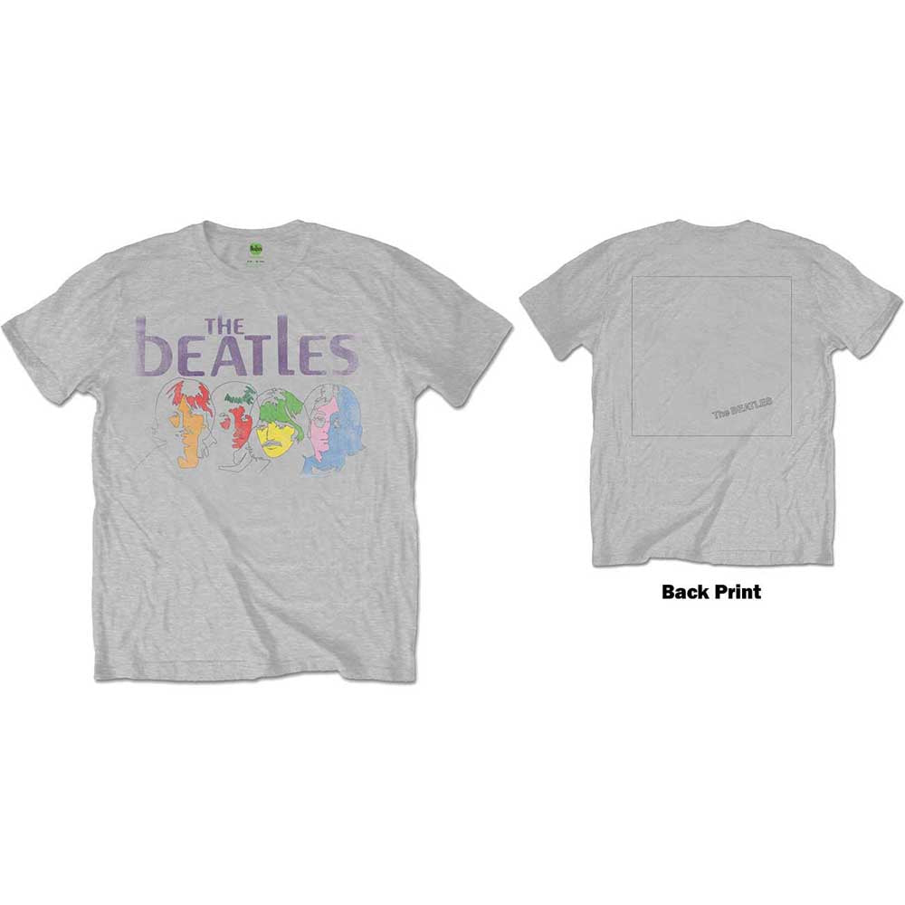 Beatles - tshirt - Unisex - Short Sleeves - 2X-Large