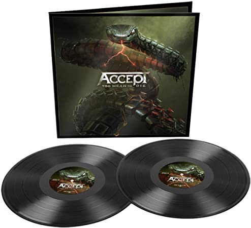 Accept - Too Mean to Die - Vinyl Record 12 Album (Gatefold Cover)"