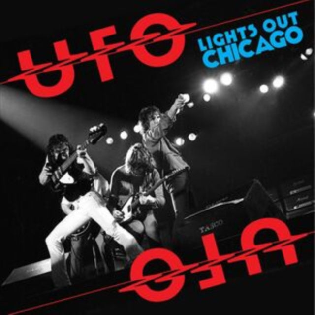 UFO - Lights Out Chicago  LP Red/Black Splatter  RELEASE DATE 24/11/23 (