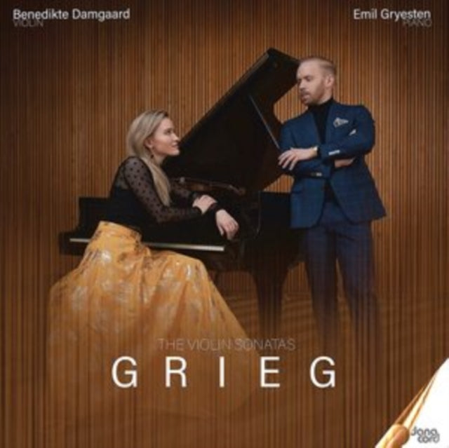 BENEDIKTE DAMGAARD; - EDVARD GRIEG THE VIOLIN SONAT - CD
