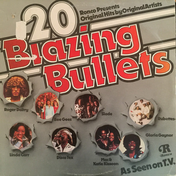 Various - 20 Blazing Bullets - Used Vinyl Record