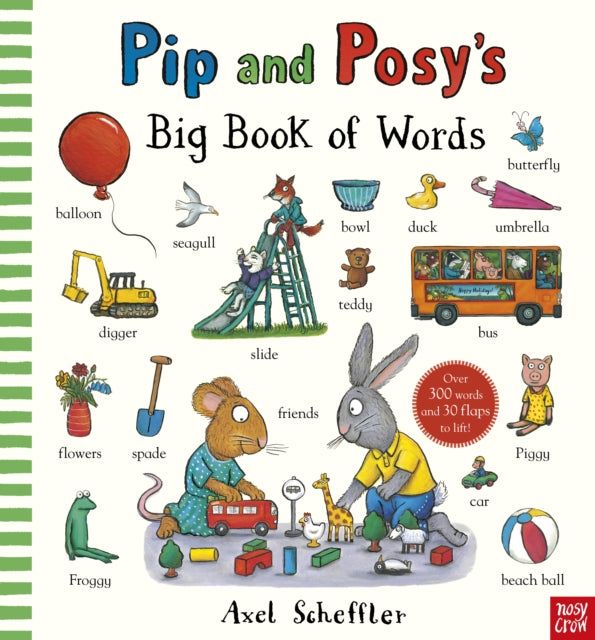 Kristin Atherton - Pip and Posy's Big Book of Words - Board book