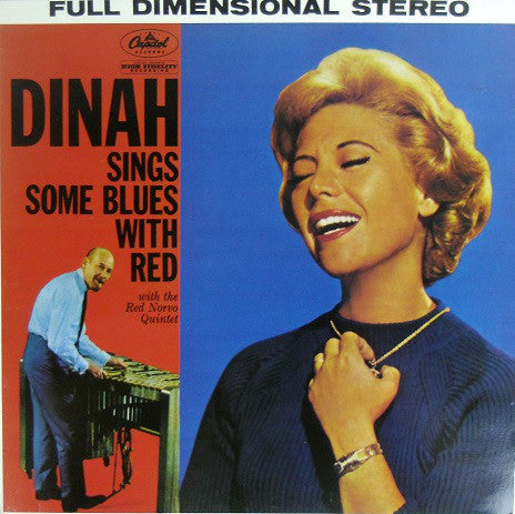 Dinah Shore - Dinah Sings Some Blues With Red - Used Vinyl Record