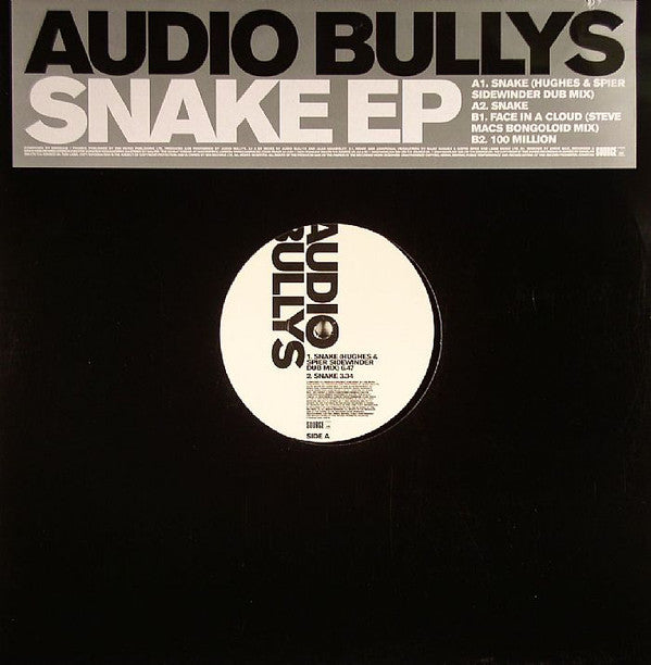 Audio Bullys - Snake EP - Used Vinyl Record 12"