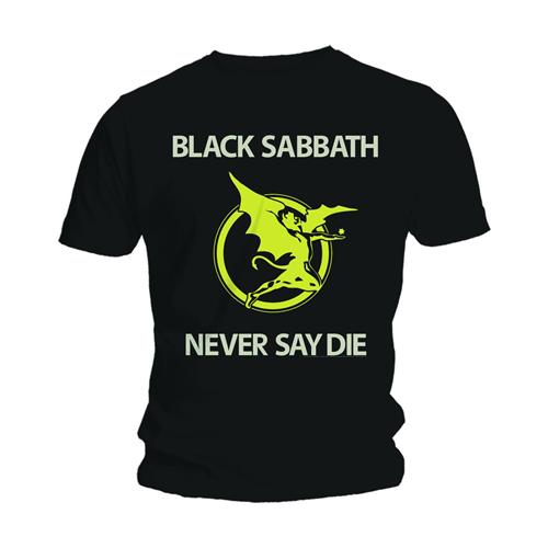 Black Sabbath - tshirt - Unisex - Short Sleeves - Large