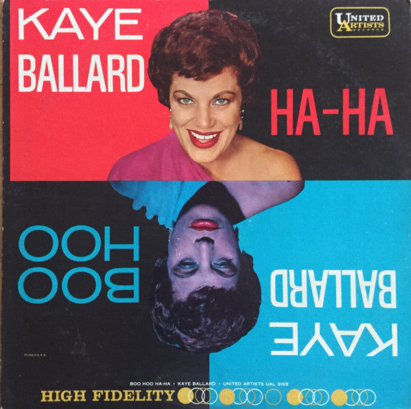 Kaye Ballard - Boo Hoo Ha-Ha - Used Vinyl Record