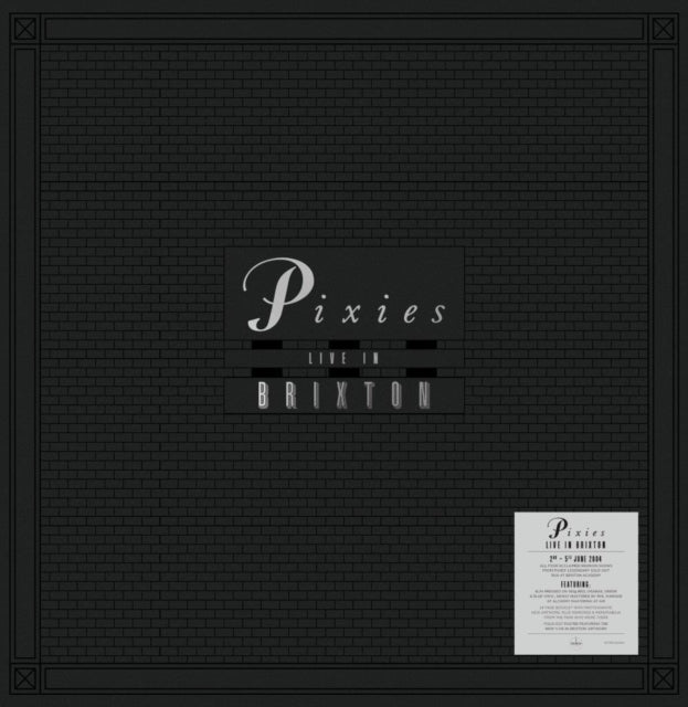 PIXIES - LIVE IN BRIXTON - Vinyl Record