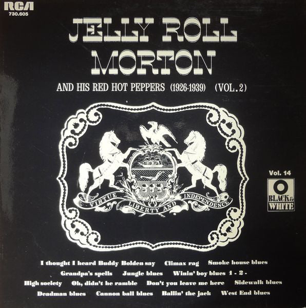 Jelly Roll Morton's - Volume 2 (1926-1939) - Used Vinyl Record
