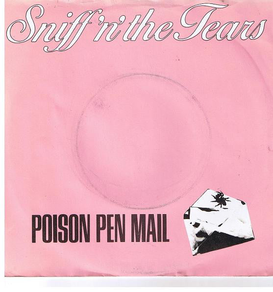 Sniff 'n' the Tears - Poison Pen Mail - Used Vinyl Record 7"
