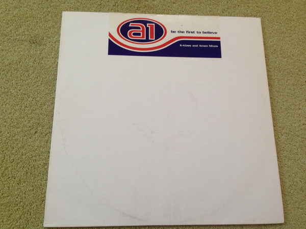 A1 - Be The First To Believe - Used Vinyl Record 12"