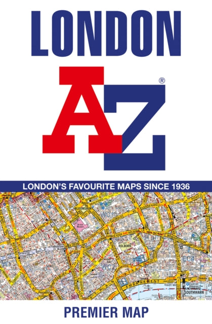 A-Z Maps - London A-Z Premier Map - New Sheet map