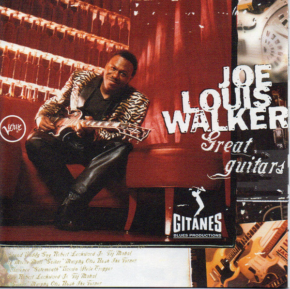 Joe Louis Walker - Great Guitars - Used CD