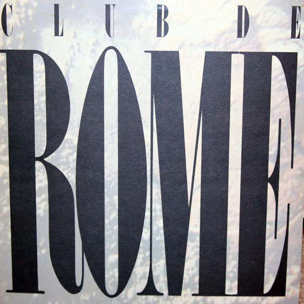 Club De Rome - Used Vinyl Record