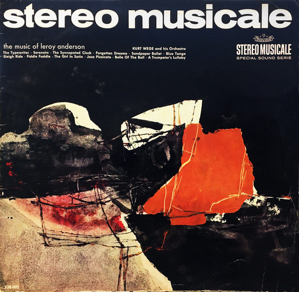 Orchester Kurt Wege - Music Of Leroy Anderson - Used Vinyl Record