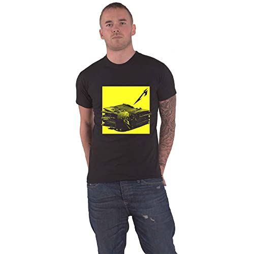 METALLICA - BURNT VINYL - tshirt - T Shirt - Size XL