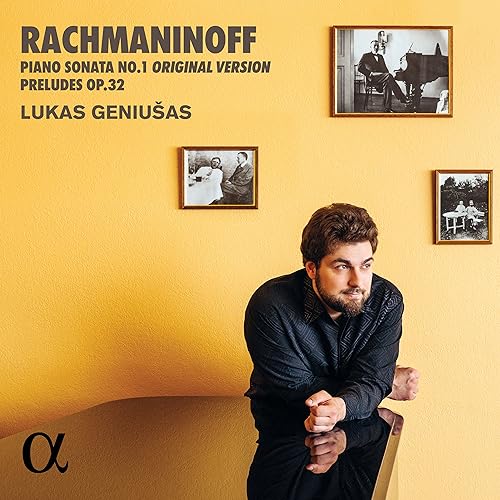 LUKAS GENIUSAS - RACHMANINOFF PIANO SONATA NO. - CD