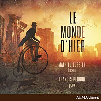 MATHIEU LUSSIER - LE MONDE DHIER - CD