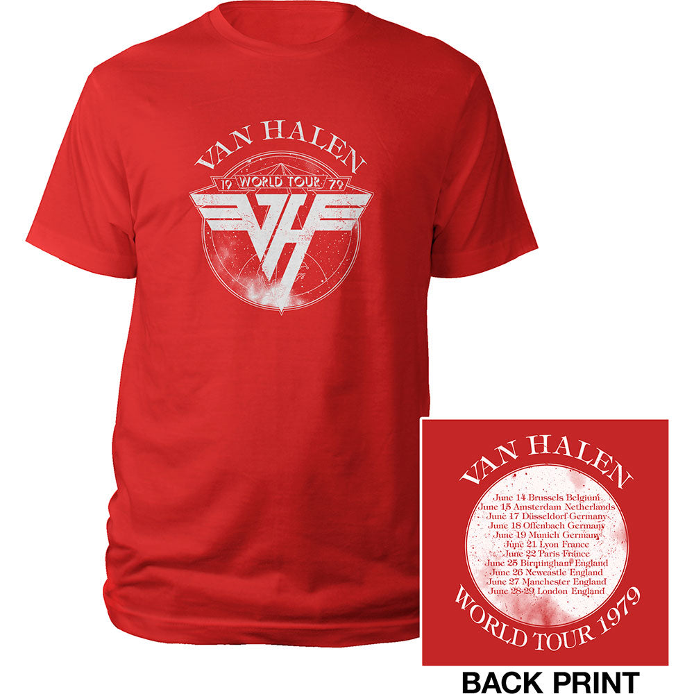 VAN HALEN - tshirt - Unisex - Short Sleeves - PHM - Medium