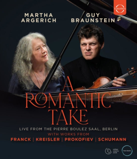 Martha Argerich - A Romantic Take - Martha Arger - New BLURAY