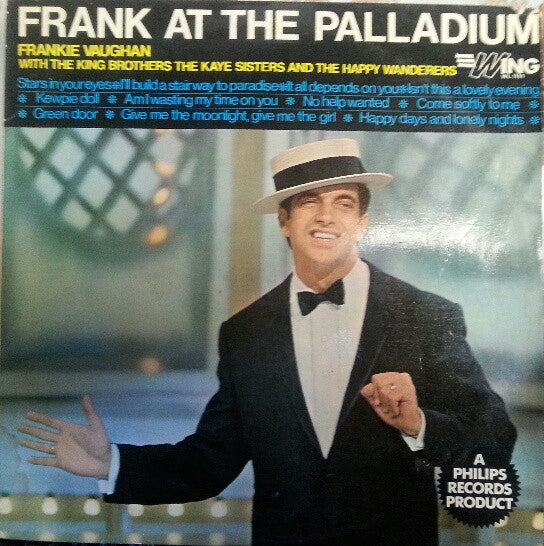 Frankie Vaughan - Frank At The Palladium - Used Vinyl Record