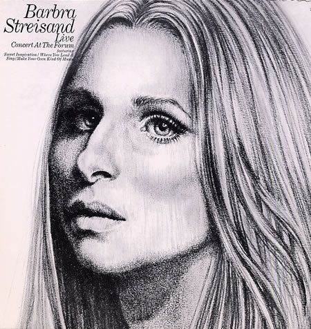 Barbra Streisand - Live Concert At The Forum - Used Vinyl Record
