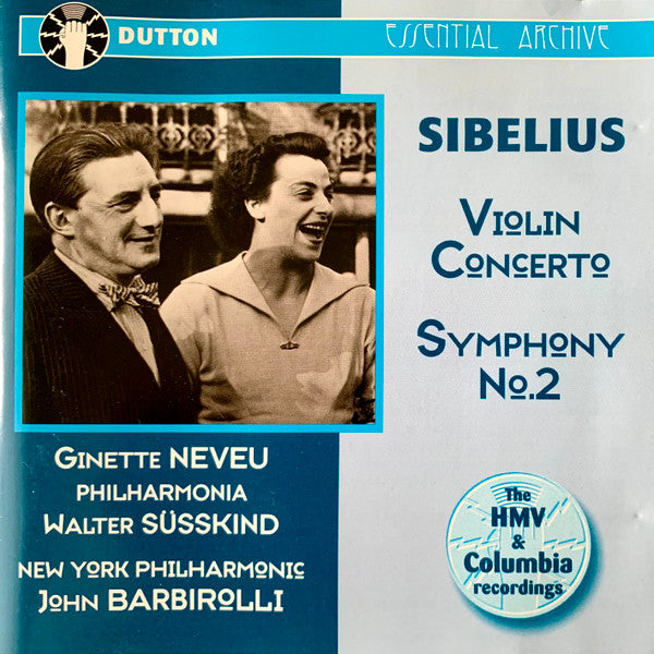 Jean Sibelius - Violin Concerto / Symphony No. 2 - Used CD