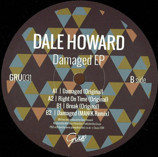 Dale Howard - Damaged EP - New Vinyl Record 12"