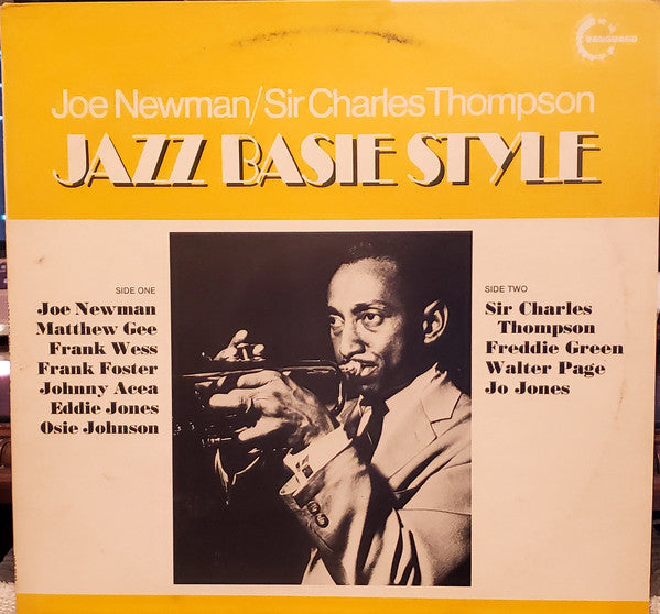 Joe Newman - Jazz Basie Style - Used Vinyl Record