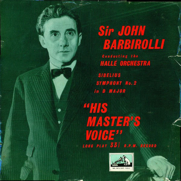 Sir John Barbirolli - Symphony No. 2 In D Major - Used Vinyl Record
