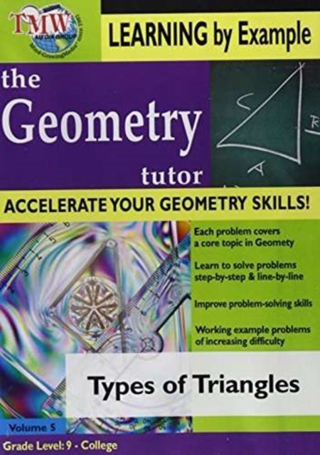 Geometry Tutor: Types of Triangles - DVD